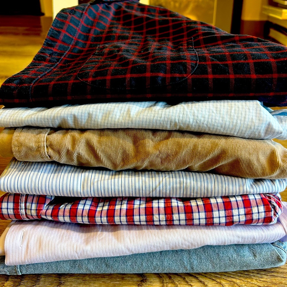 Hugo Boss, J Crew, Banana Republic and Zara shirts for sale! Great Condition!